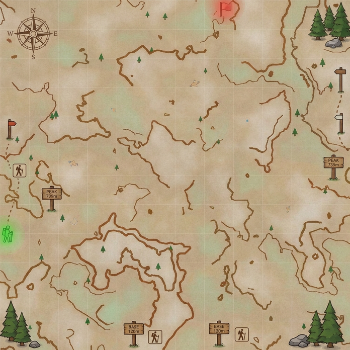 Topo Contours maze