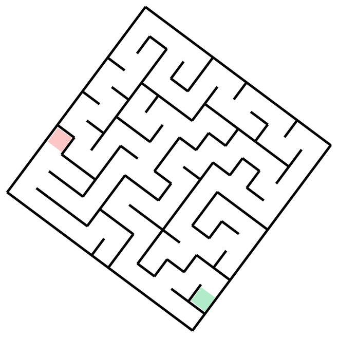 Easy maze example 3