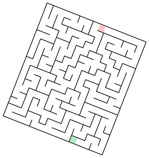 Easy maze example 4