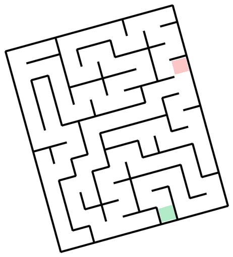 Easy maze example 5